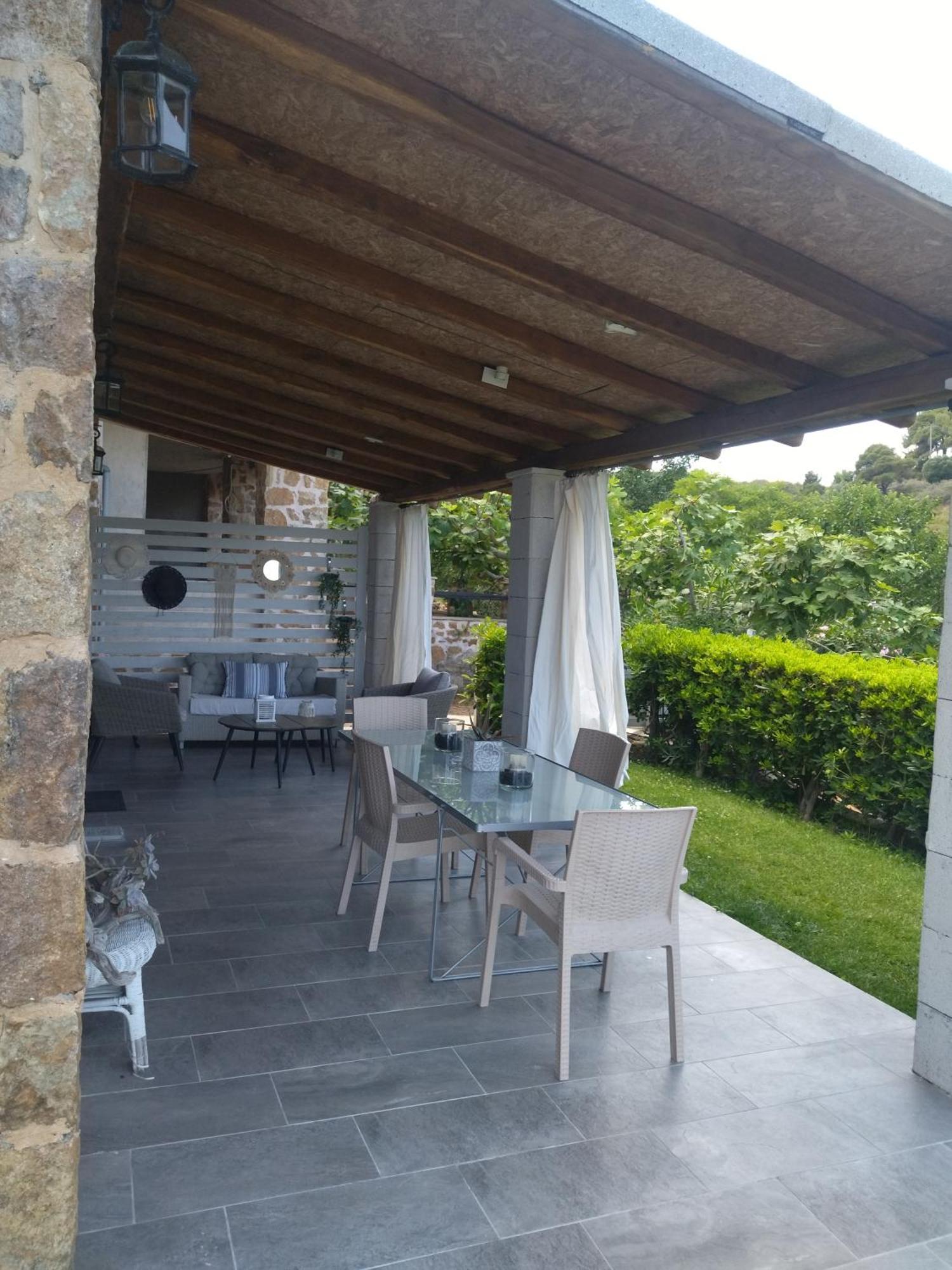 Stonehouse & Casa Al Sole E Al Mare Vila Néa Ródha Exterior foto